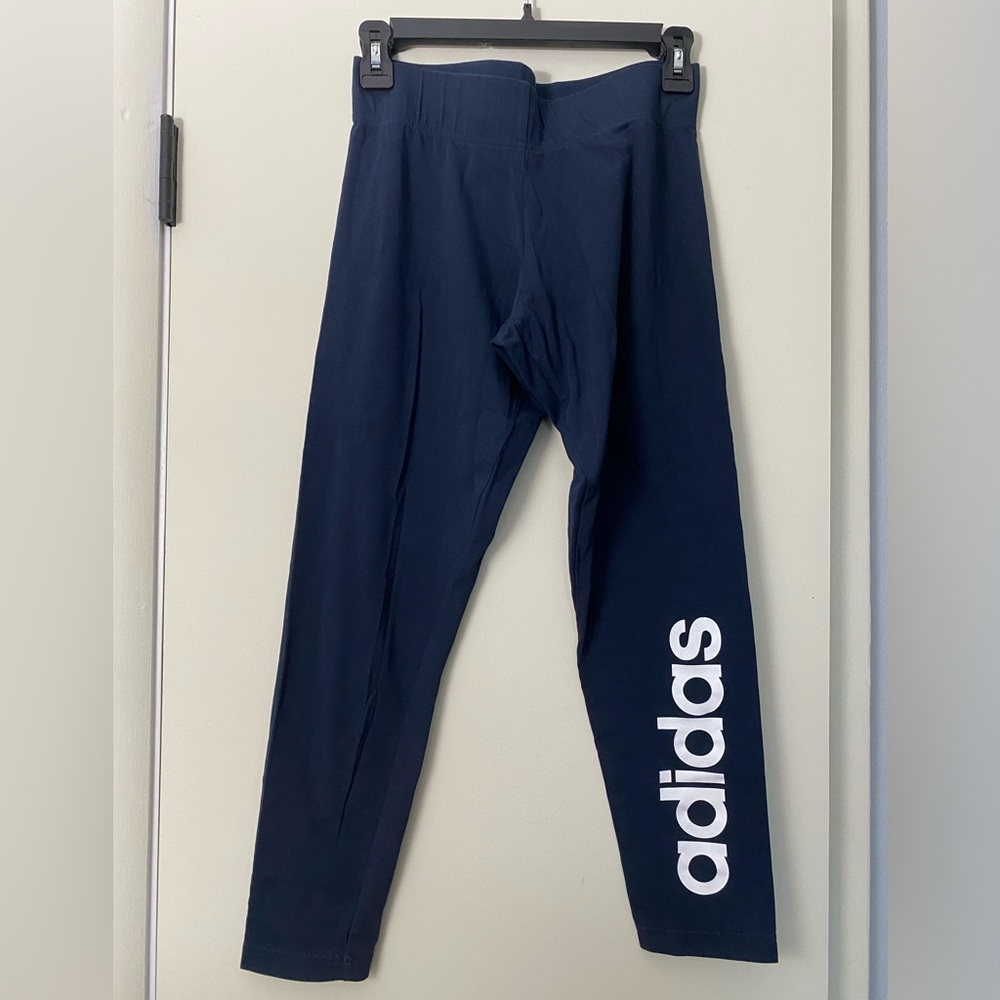 NWOT Adidas Leggings Navy M